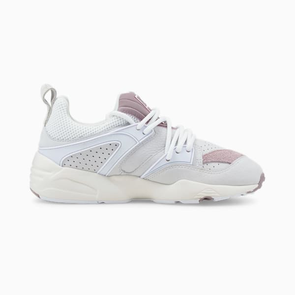 ユニセックス ブレイズ オブ グローリー プレミアム スニーカー, Puma White-Whisper White-Quail, extralarge-JPN