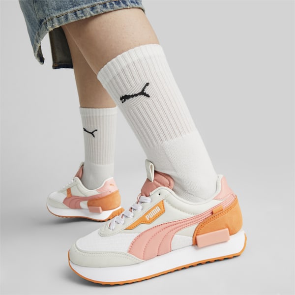 Future Rider Pastel Women's Sneakers, PUMA White-Sedate Gray, extralarge-IND
