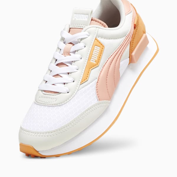Future Rider Pastel Women's Sneakers, PUMA White-Sedate Gray, extralarge-IND