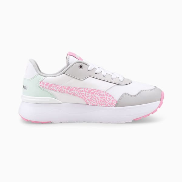 R78 Voyage Summer Sneakers Big Kids, Puma White-PRISM PINK-Gray Violet, extralarge