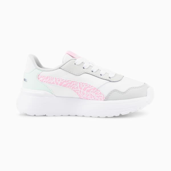 R78 Voyage Summer Little Kids' Shoes, Puma White-PRISM PINK-Gray Violet, extralarge