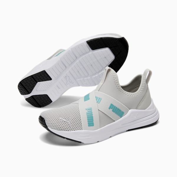 PUMA Wired Run Rapid Slip-On (niño pequeño/niño grande)