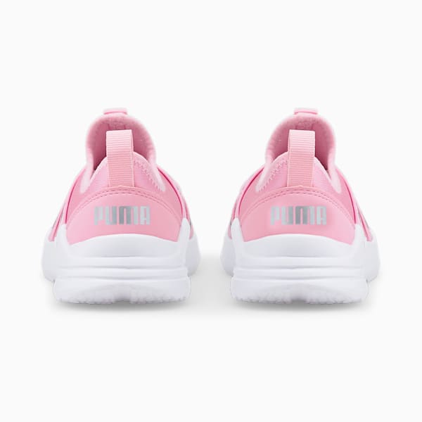 キッズ プーマ ワイヤードラン スリッポン サマー スニーカー 17-21cm, PRISM PINK-Puma Silver, extralarge-JPN