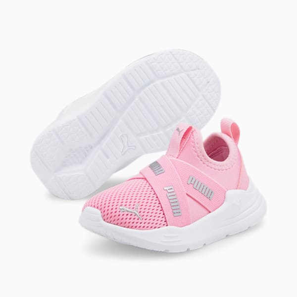 Wired Toddler Shoes, PRISM PINK-Puma Silver, extralarge-IND