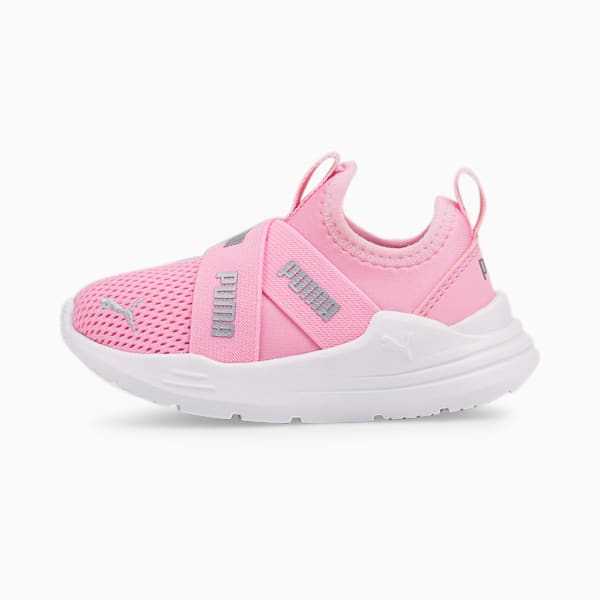 PUMA Wired Babies' Slip-on Shoes, PRISM PINK-Puma Silver