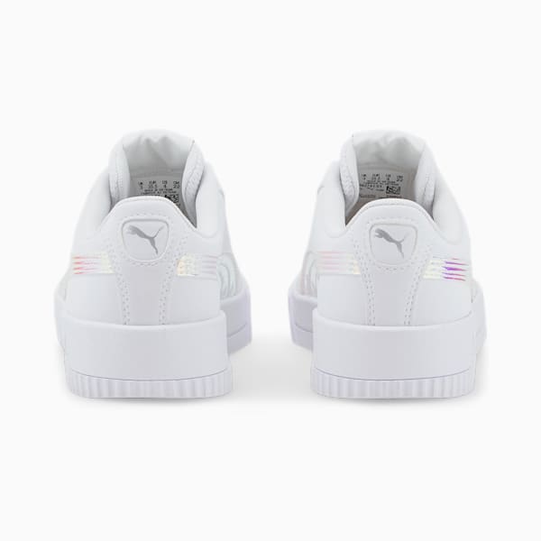 Carina Holo Sneakers Big Kids, Puma White-Puma Silver, extralarge