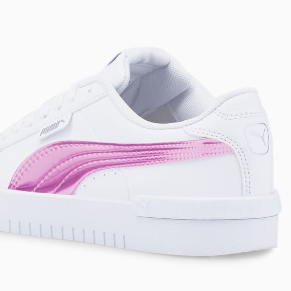 Jada Holo Sneakers Big Kids, Puma White-Puma White-Puma Silver, extralarge