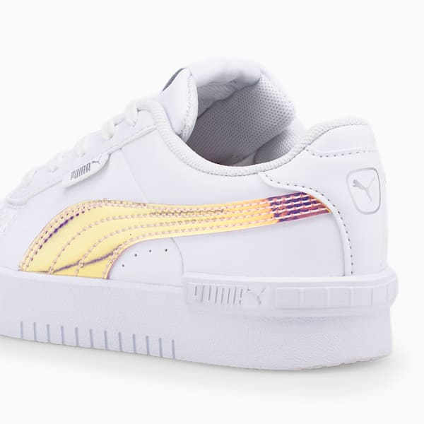 Jada Holo Kids' Trainers, Puma White-Puma White-Puma Silver, extralarge-GBR