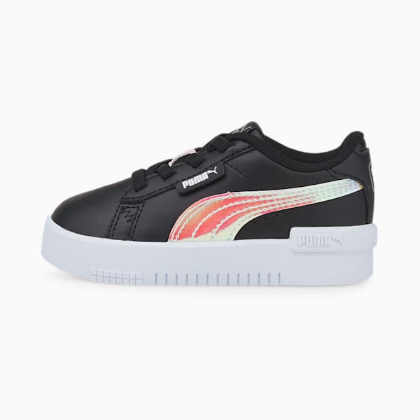 Tenis para bebés Jada Holo, Puma Black-Puma Black-Puma Silver, extralarge