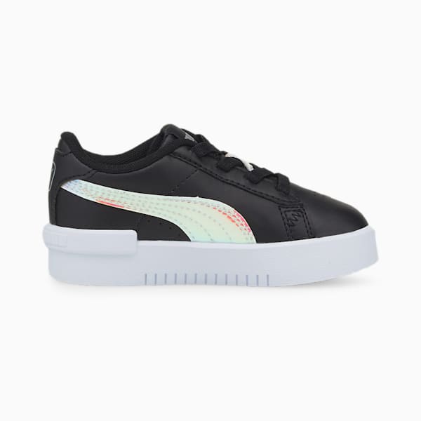 Tenis para bebés Jada Holo, Puma Black-Puma Black-Puma Silver, extralarge