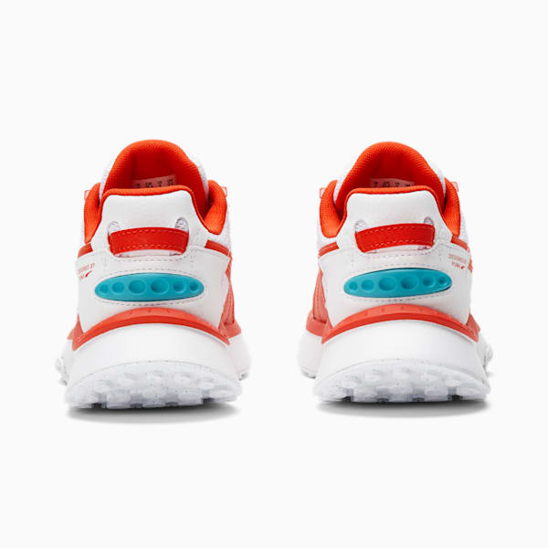 PUMA x Kool-Aid Wild Rider Sneakers JR, Puma White-Grenadine, extralarge