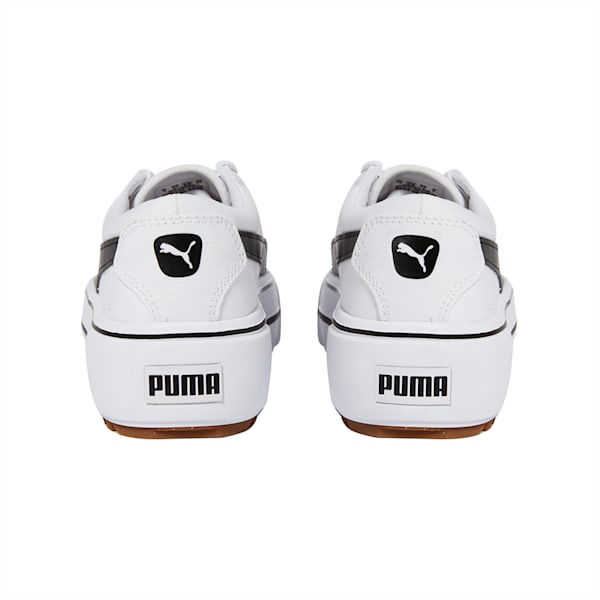 Kaia Platform Women's Sneakers, Puma White-Puma Black-Gum