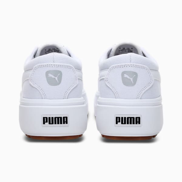 Zapatos deportivos con plataforma Kaia para mujer, Puma White-Gum