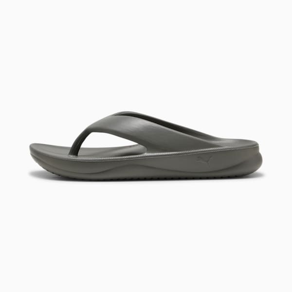 ユニセックス ウェーブ フリップ サンダル, Cast Iron, extralarge-JPN