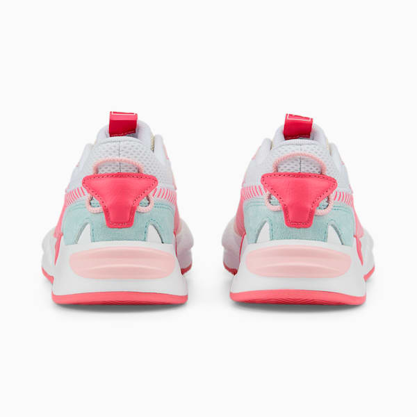 RS-Z Top Kids' Trainers, Puma White-Sunset Pink