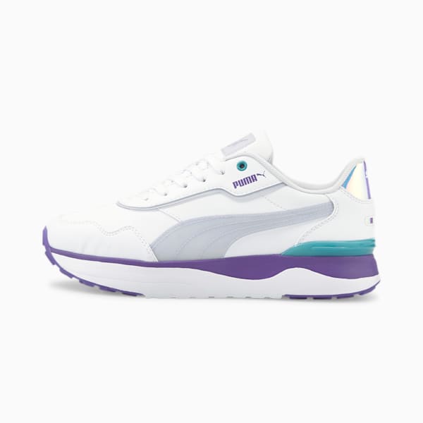 R78 Voyage Candy Women's Sneakers, Puma White-Arctic Ice-Prism Violet, extralarge