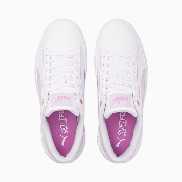 Smash Platform v2 Candy Women's Sneakers, Puma White-Lavender Fog, extralarge