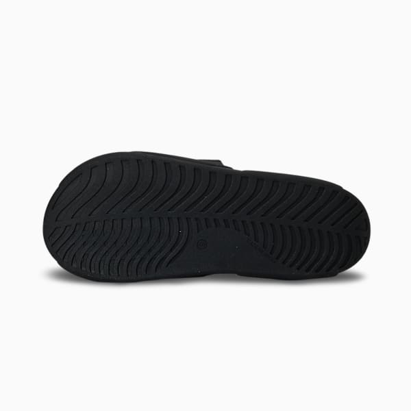 Royalcat Memory Foam Unisex Slides, Puma Black-Puma Black-Puma White, extralarge-IND