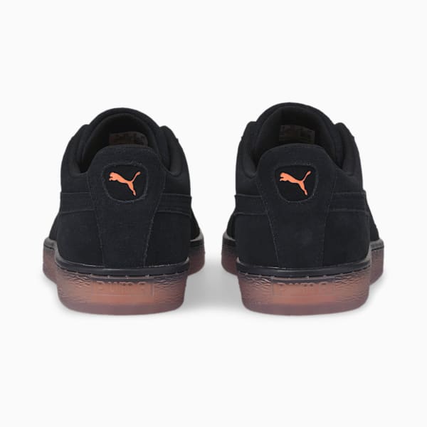 Suede Double Layer Sneaker, Puma Black-Neon Citrus