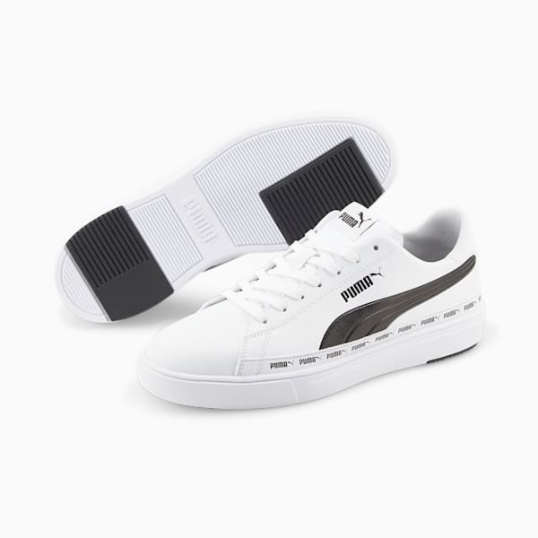 Serve Pro Lite Sneakers, Puma White-Puma Black