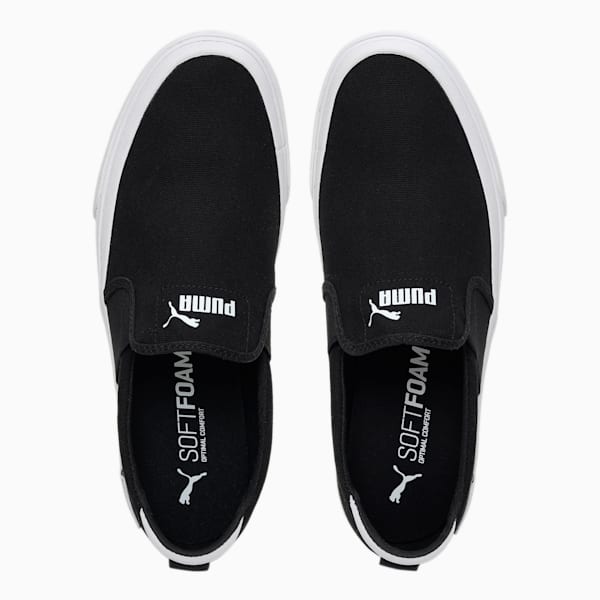 Bari Z Unisex Slip-On Shoes, Puma Black-Puma White, extralarge-IND