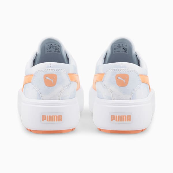 Kaia Platform Hazy Summer Women's Sneakers, Arctic Ice-Peach Pink, extralarge