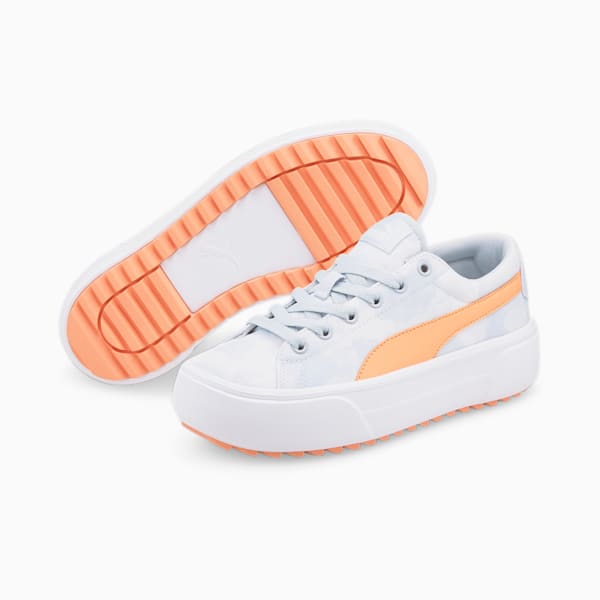 Kaia Platform Hazy Summer Women's Sneakers, Arctic Ice-Peach Pink, extralarge