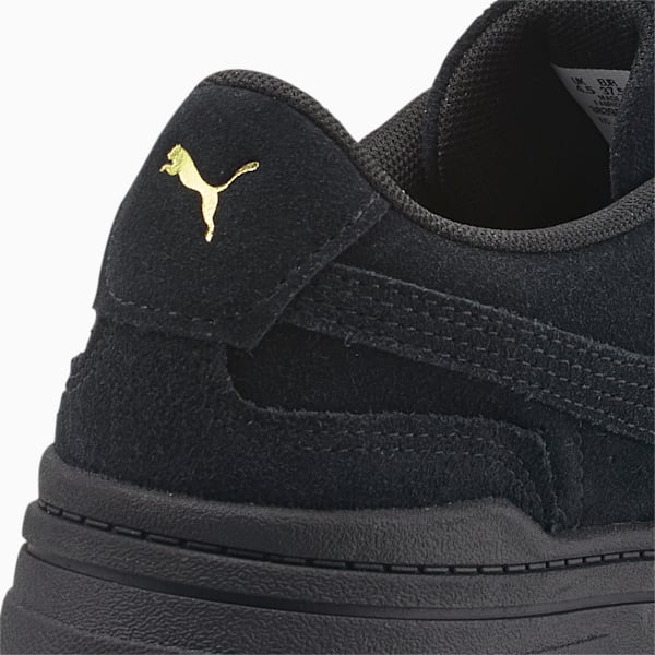 Mayze Stack Suede Sneakers Women, Puma Black