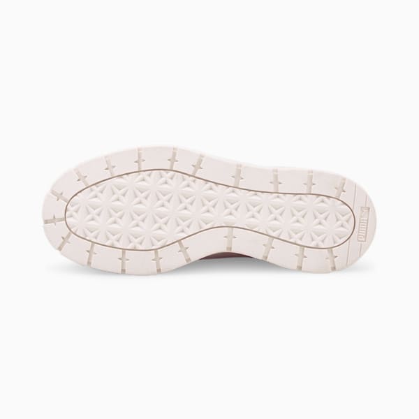 Mayze Stack Suede Sneakers Women, Festival Fuchsia