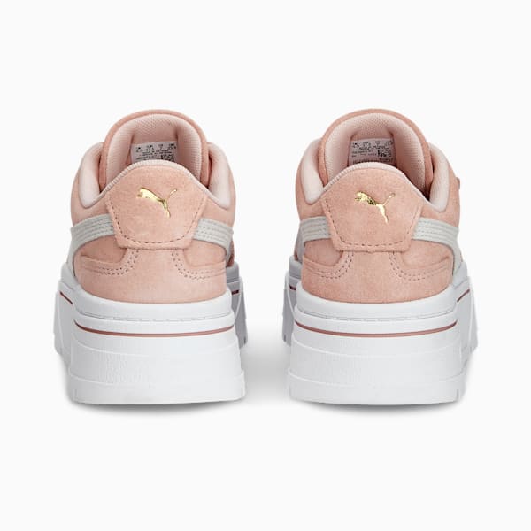 Sneakers pour femmes Mayze Stack Suede, Rose Dust, extralarge