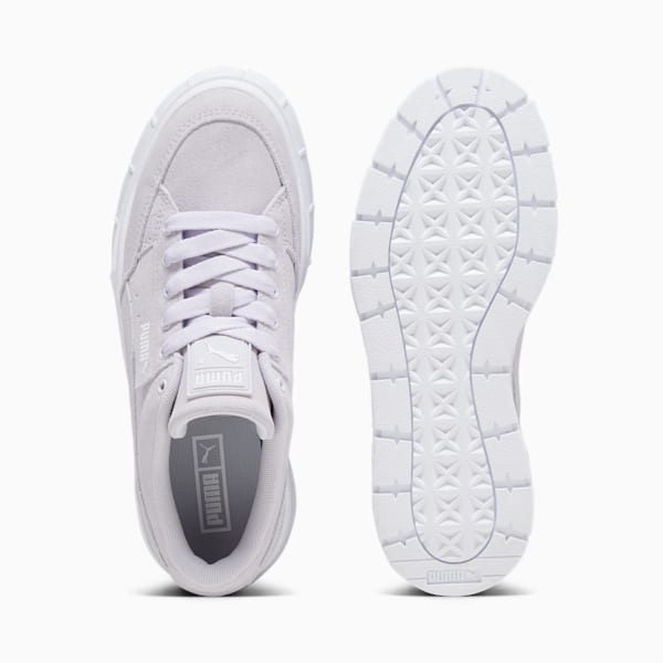 Mayze Stack Suede Sneakers Women, Spring Lavender, extralarge-GBR
