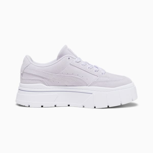 Mayze Stack Suede Sneakers Women, Spring Lavender, extralarge-GBR