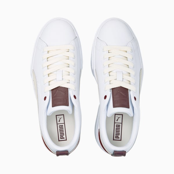 Mayze Luxe Women's Trainers, Puma White-Dusty Plum