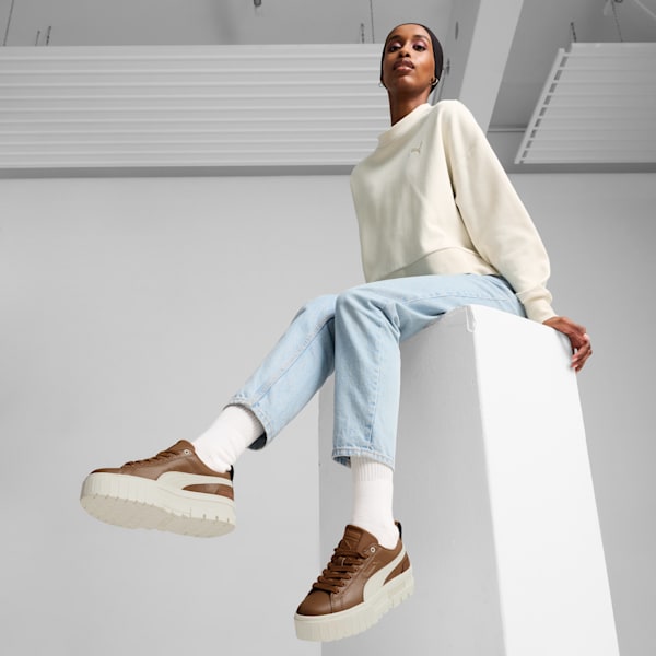 Tenis para mujer Mayze Luxe, Haute Coffee, extralarge