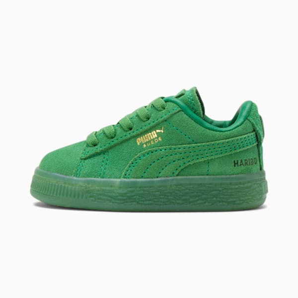PUMA x HARIBO Suede Toddler Shoes, Amazon Green-Amazon Green, extralarge