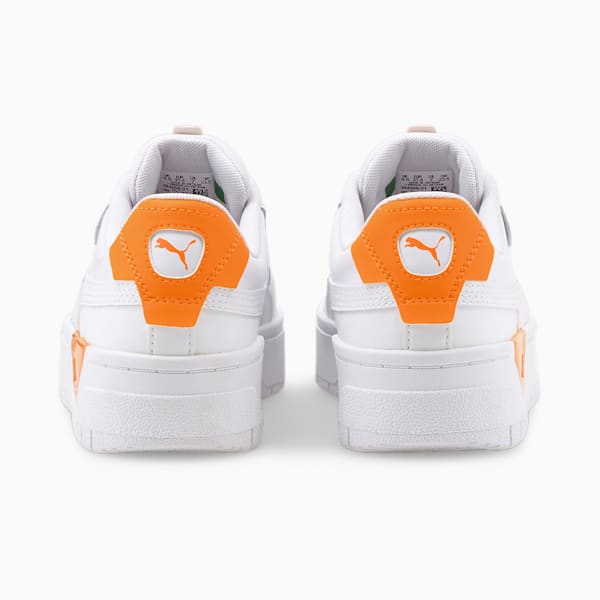 Cali Dream Pop Women's Sneakers, Puma White-Orange Glow