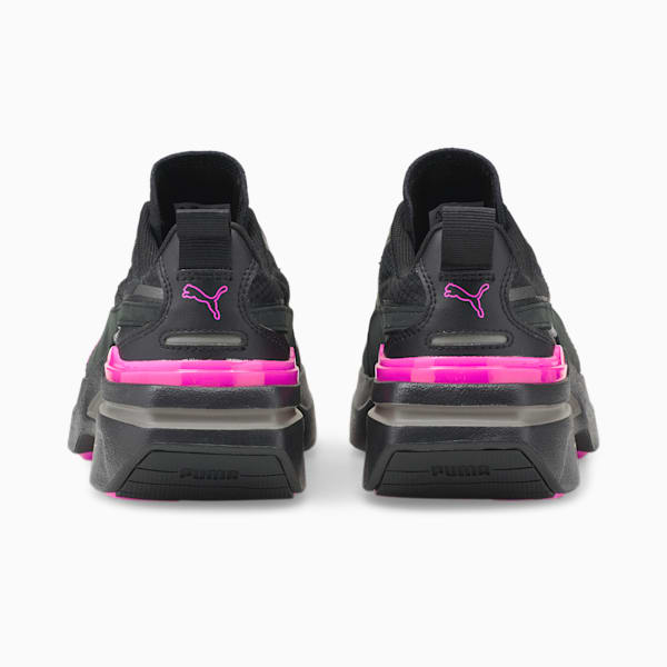 Tenis para mujer Kosmo Rider DC5, Puma Black-Luminous Pink, extralarge