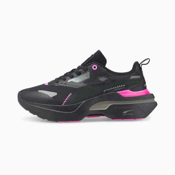 Kosmo Rider DC5 Women's Sneakers, Puma Black-Luminous Pink, extralarge