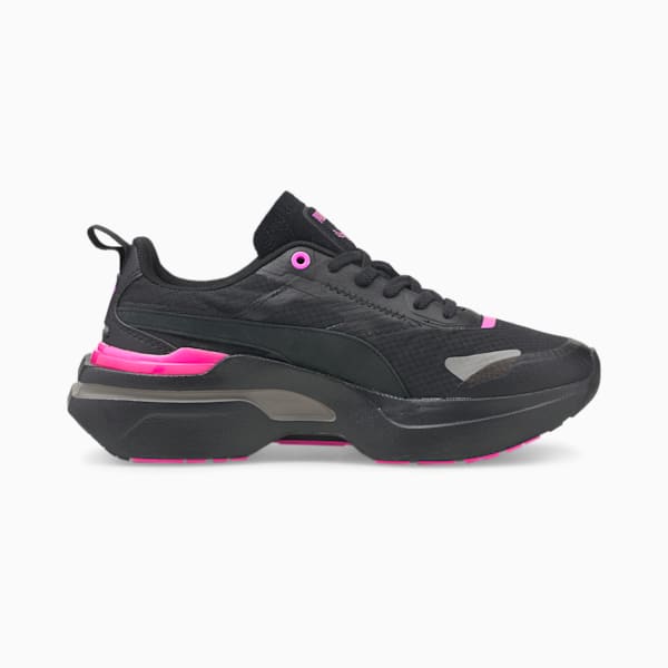 Tenis para mujer Kosmo Rider DC5, Puma Black-Luminous Pink, extralarge