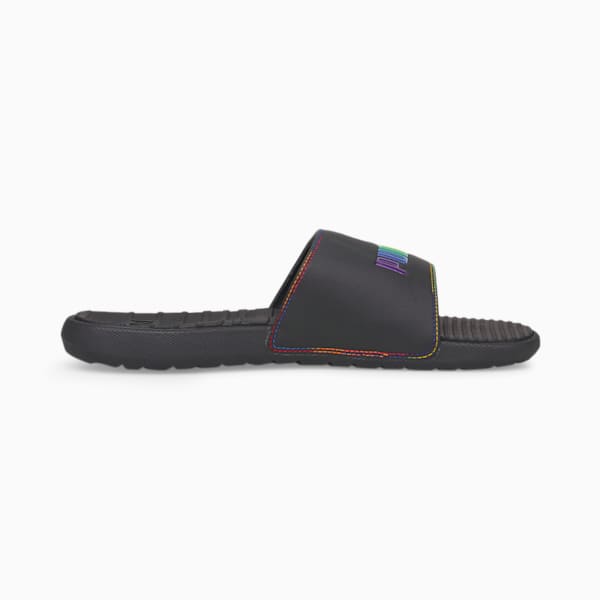 puma rainbow slides