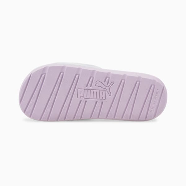 Sandalias de natación Cool Cat Hazy Summer para mujer, Lavender Fog