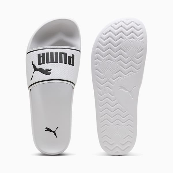 Leadcat 2.0 Slides, Puma White-Puma Black, extralarge