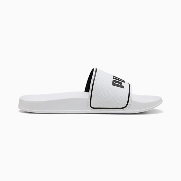 Leadcat 2.0 Slides, Puma White-Puma Black, extralarge