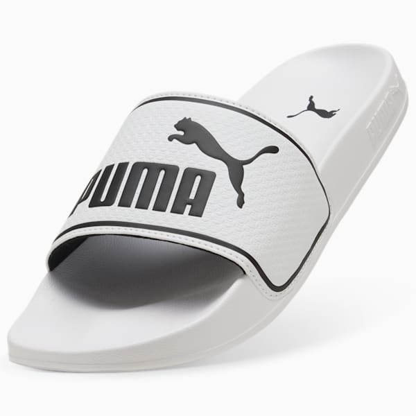 Leadcat 2.0 Slides, Puma White-Puma Black, extralarge