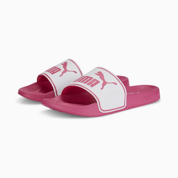 Leadcat 2.0 Unisex Slides, Puma White-Sunset Pink-Sunset Pink, extralarge-IDN
