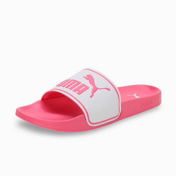 Leadcat 2.0 Unisex Slides, Puma White-Sunset Pink-Sunset Pink, extralarge-IND