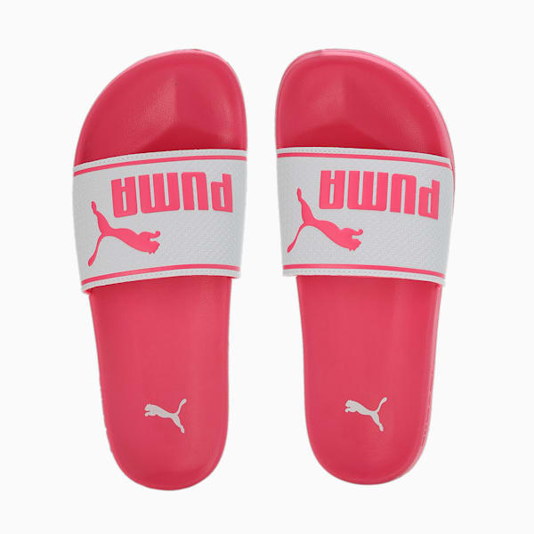 Leadcat 2.0 Unisex Slides, Puma White-Sunset Pink-Sunset Pink, extralarge-IND