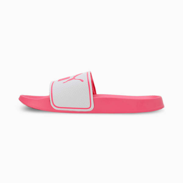Leadcat 2.0 Unisex Slides, Puma White-Sunset Pink-Sunset Pink, extralarge-IND