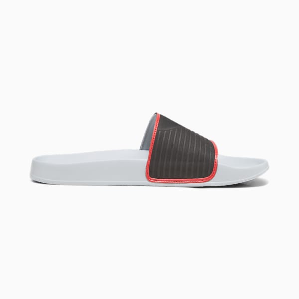 Leadcat 2.0 Shower Men's Slides, PUMA Black-For All Time Red-Cool Mid Gray, extralarge-IND