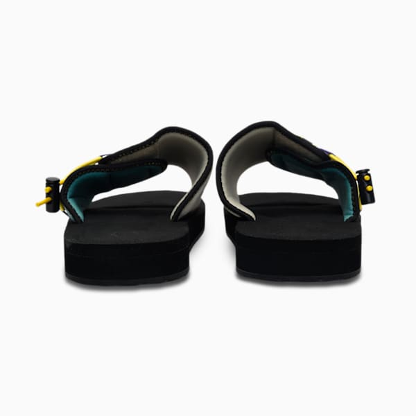 PUMA x BUTTER GOODS Wilo Sandals, Puma Black-Putty-Mineral Blue, extralarge-GBR